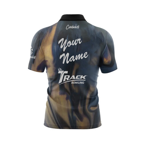 Track Stealth Mode Hybrid Fast Track CoolWick Bowling Jersey - Image 3