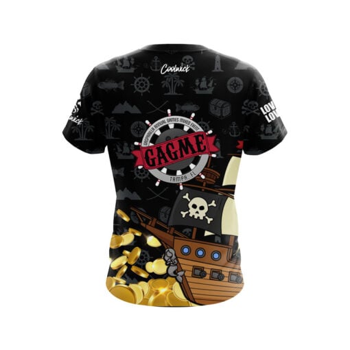 GAGME Gasparilla Treasure CoolWick Bowling Jersey - Image 2