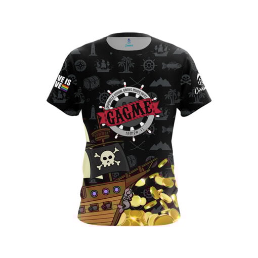 GAGME Gasparilla Treasure CoolWick Bowling Jersey