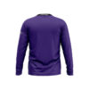 Hammer Daniel Hall Purple CoolWick Long Sleeve Bowling Jersey - Image 2