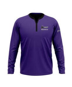 Hammer Daniel Hall Purple CoolWick Long Sleeve Bowling Jersey