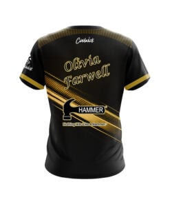 Alternative view of Hammer Olivia Farwell Gold Carbon Sport CoolWick Bowling Jersey