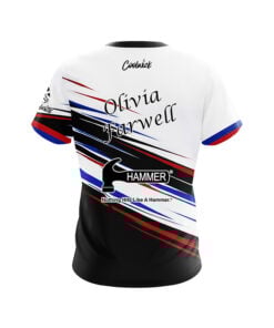 Alternative view of Hammer Olivia Farwell RWB Sport CoolWick Bowling Jersey