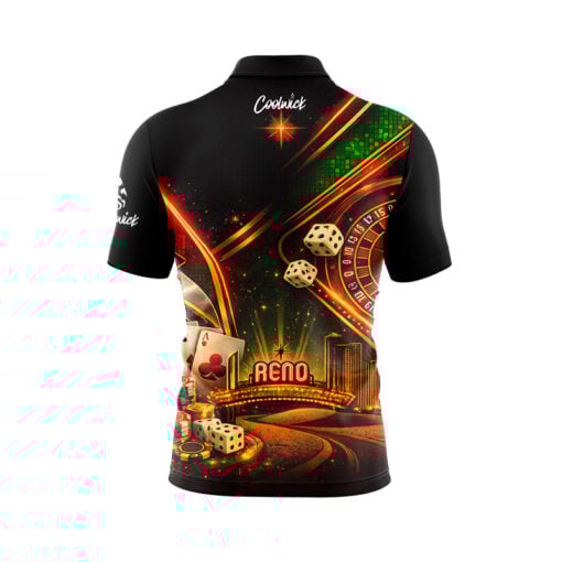 Little Reno Fast Track CoolWick Bowling Jersey - Image 2