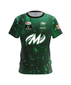 Motiv Nick Pate Green Honeycomb Sparks CoolWick Bowling Jersey