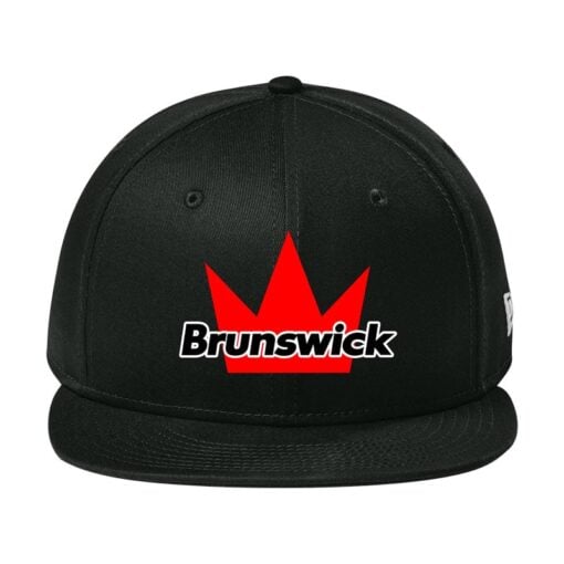New Era Flat Bill Snapback Brunswick Bowling Hat - Image 5