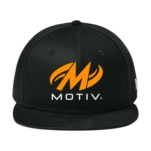 New Era Flat Bill Snapback Motiv Bowling Hat - Image 5