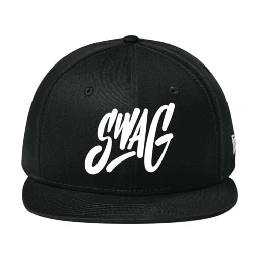 New Era Flat Bill Snapback Swag Bowling Hat - Image 5