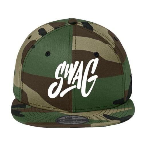 New Era Flat Bill Snapback Swag Bowling Hat - Image 4