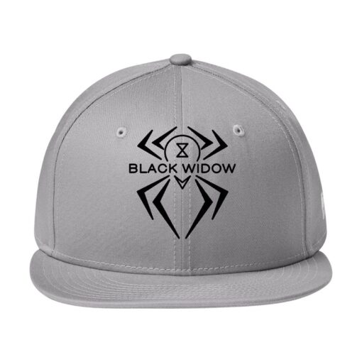 New Era Flat Bill Snapback Hammer Black Widow Bowling Hat - Image 6