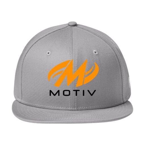 New Era Flat Bill Snapback Motiv Bowling Hat - Image 6