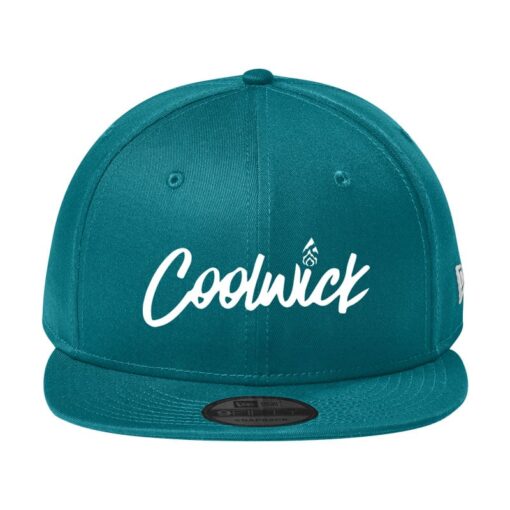 New Era Flat Bill Snapback Coolwick Bowling Hat - Image 3