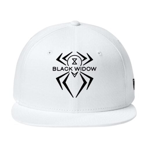 New Era Flat Bill Snapback Hammer Black Widow Bowling Hat - Image 7