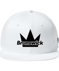New Era Flat Bill Snapback Brunswick Bowling Hat