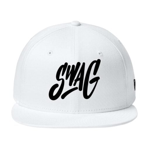 New Era Flat Bill Snapback Swag Bowling Hat - Image 7