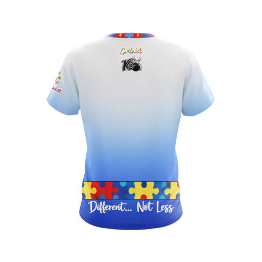 Storm Kristina Cox Autism Puzzle Pride CoolWick Bowling Jersey - Image 2
