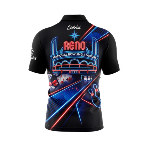 Reno NBS Fast Track CoolWick Bowling Jersey - Image 2