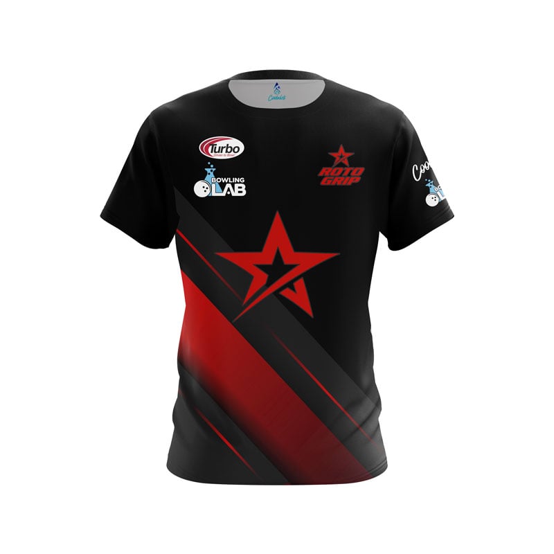 Roto Grip Diana Zavjalova Red Sport Lines CoolWick Bowling Jersey