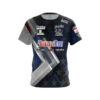 BowlersMart Sean Rash Dark Navy US Grunge CoolWick Bowling Jersey