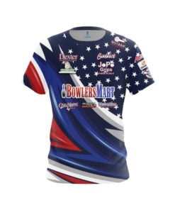 BowlersMart Sean Rash RWB Stars CoolWick Bowling Jersey