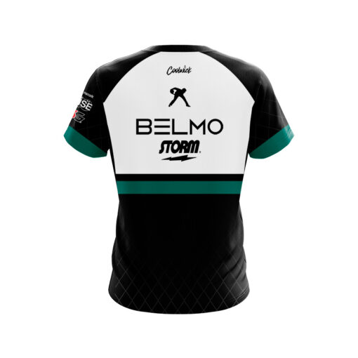 Storm Belmo Tour Black Green CoolWick Bowling Jersey - Image 2