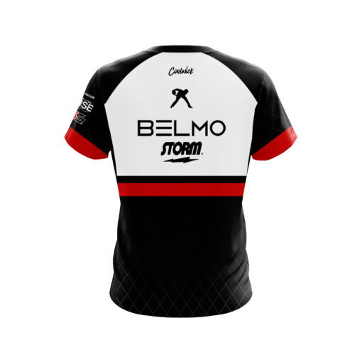 Storm Belmo Tour Black Red CoolWick Bowling Jersey - Image 2
