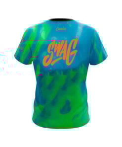 Alternative view of SWAG Unreal Solid CoolWick Bowling Jersey