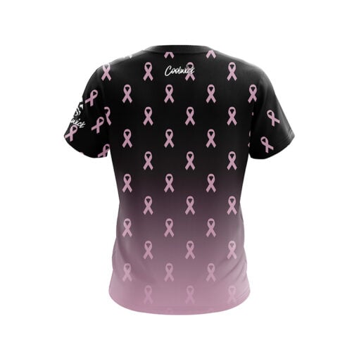 Storm Kristina Cox Breast Cancer Ribbons CoolWick Bowling Jersey - Image 2