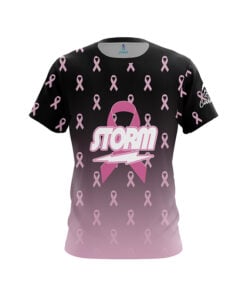 Storm Kristina Cox Breast Cancer Ribbons CoolWick Bowling Jersey