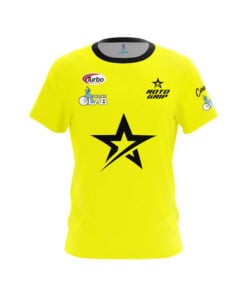 Roto Grip Diana Zavjalova Yellow Black CoolWick Bowling Jersey