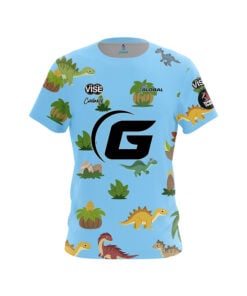 900 Global Thomas Larsen Dinosaurs CoolWick Bowling Jersey
