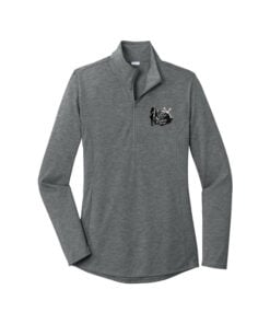 Kristina Cox Women's 1/4 Zip Tri-Blend Wicking Pullover