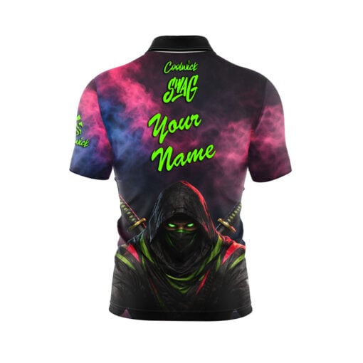 SWAG Assassin Pearl Fast Track CoolWick Bowling Jersey - Image 3