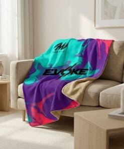 Motiv Evoke Mayhem Sherpa Lined Throw Blanket