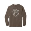 Hammer Black Widow Men's Comfort Colors Long Sleeve Tee - Image 5
