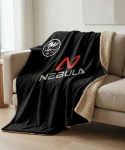 Motiv Nebula Sherpa Lined Throw Blanket