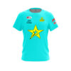 Roto Grip BJ Moore Aqua Yellow CoolWick Bowling Jersey