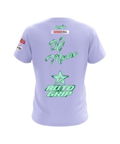 Alternative view of Roto Grip BJ Moore Lavender Mint CoolWick Bowling Jersey