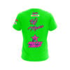 Roto Grip BJ Moore Lime Magenta CoolWick Bowling Jersey - Image 2