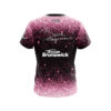 Brunswick Becca Hagerman Hazy Pink Sparkles CoolWick Bowling Jersey - Image 2