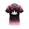 Brunswick Becca Hagerman Hazy Pink Sparkles CoolWick Bowling Jersey