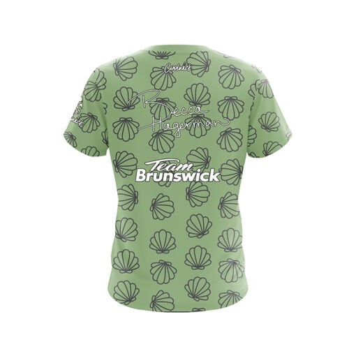 Brunswick Becca Hagerman Seashells CoolWick Bowling Jersey - Image 2