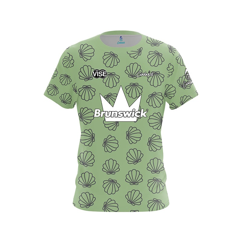 Brunswick Becca Hagerman Seashells CoolWick Bowling Jersey