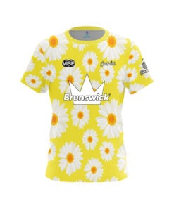 Brunswick Becca Hagerman Sunflowers CoolWick Bowling Jersey