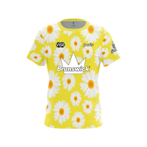Brunswick Becca Hagerman Sunflowers CoolWick Bowling Jersey