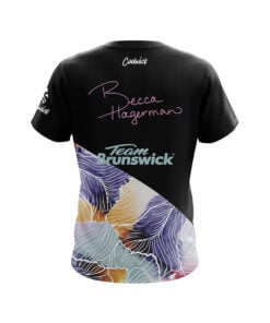 Alternative view of Brunswick Becca Hagerman Watercolor Floral CoolWick Bowling Jersey