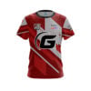 900 Global Chris Barnes Red White Mid Lane CoolWick Bowling Jersey