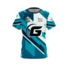 900 Global Chris Barnes Teal White Mid Lane CoolWick Bowling Jersey