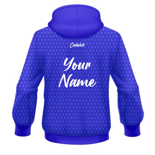 CoolWick Elite Blue Bolt Hoodie - Image 2