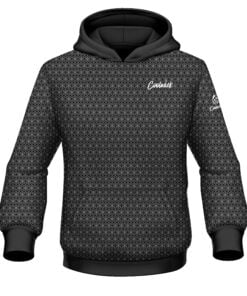 CoolWick Elite Grey Bolt Hoodie